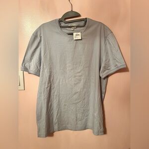 Club Monaco Sky Blue Short Sleeve Tee